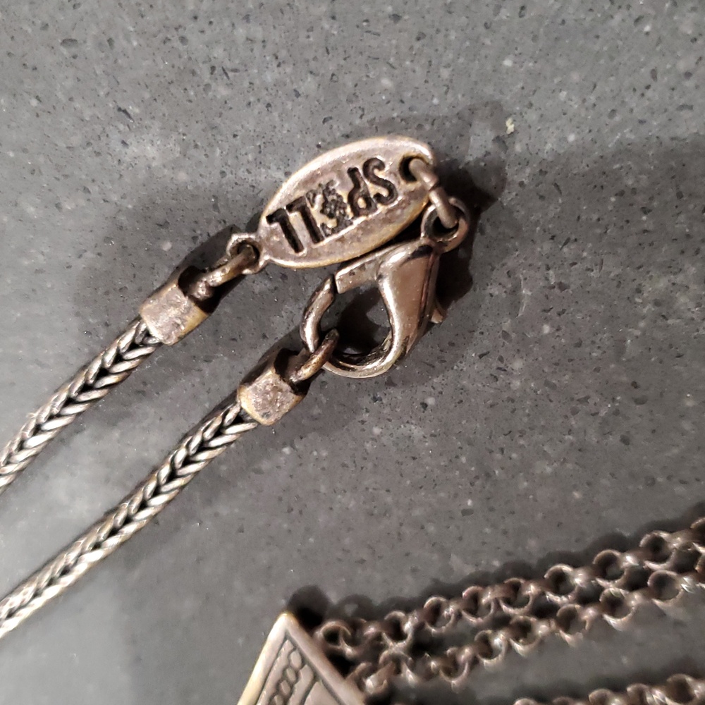 Vintage Spell Dark Side of the Moon Necklace - Picture 3 of 11